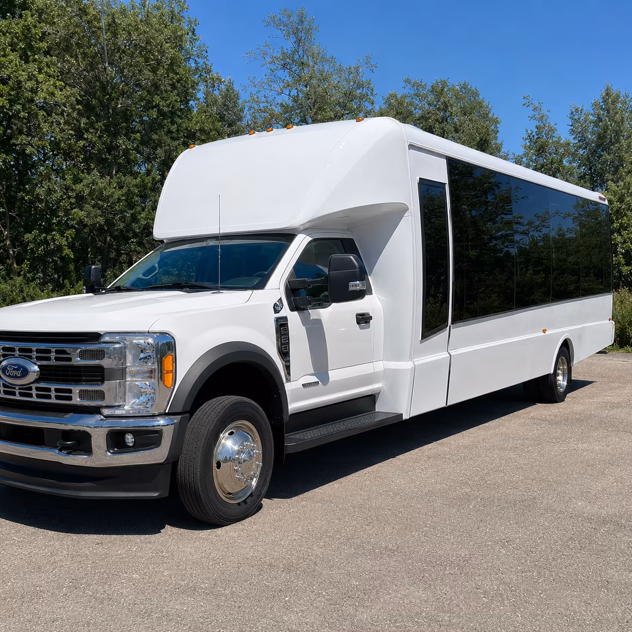 how the type of bus changes the price in paterson new jersey
