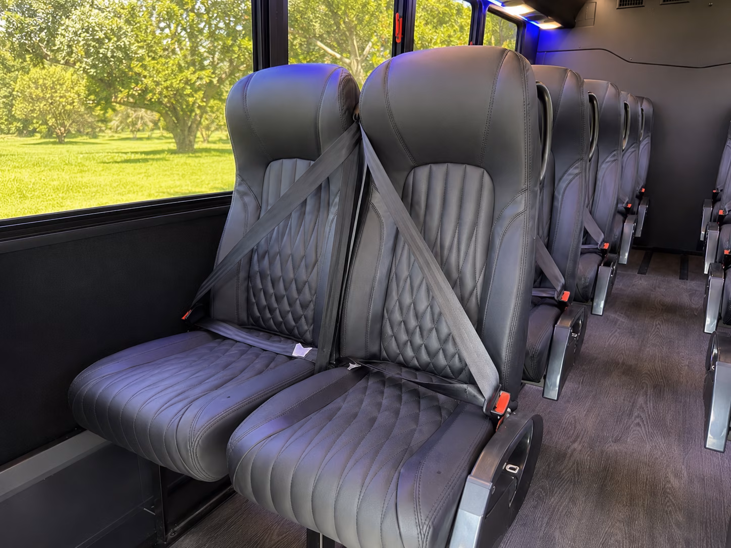 paterson concert transportation onboard seating