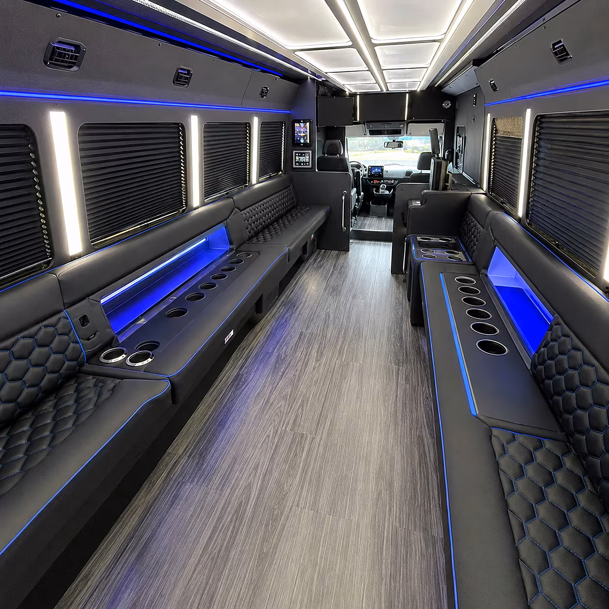 paterson party bus rentals inside