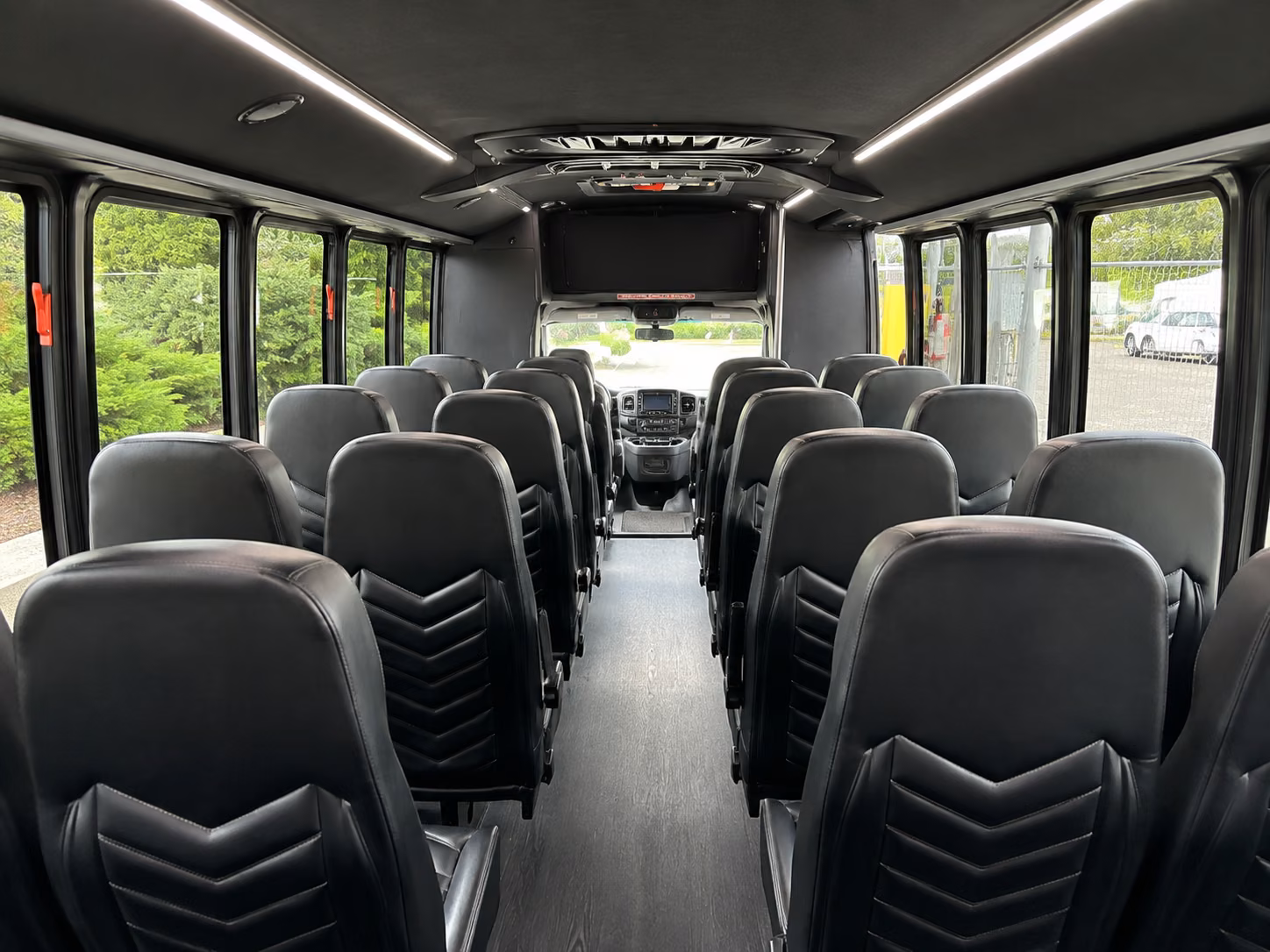 union city private event shuttle bus rentals in union city