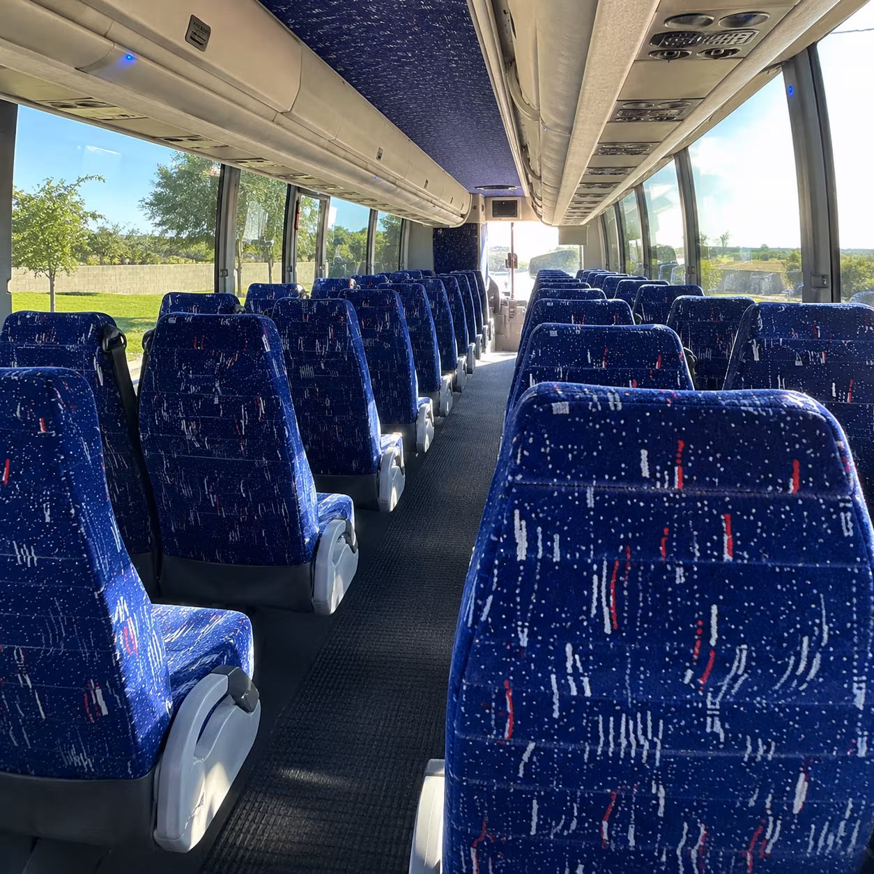 union city rent a long distance charter bus in union city