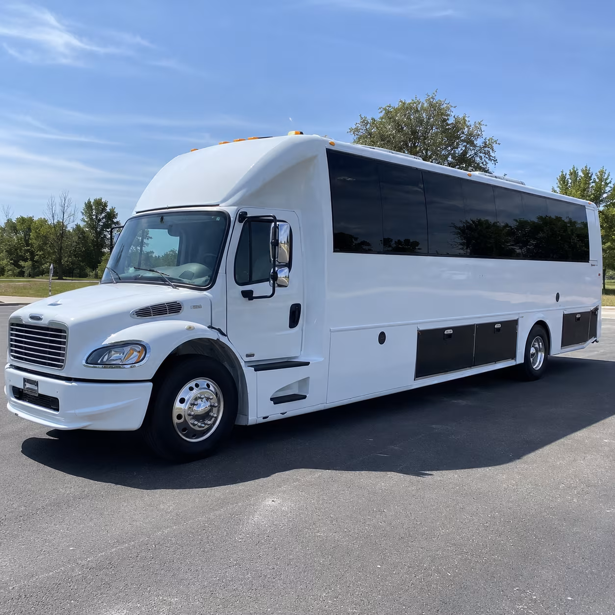 west new york 40 passenger party bus